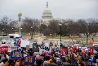 Dangerous cracks in US democracy pillars.