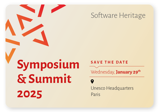 Software Heritage Symposium 2025